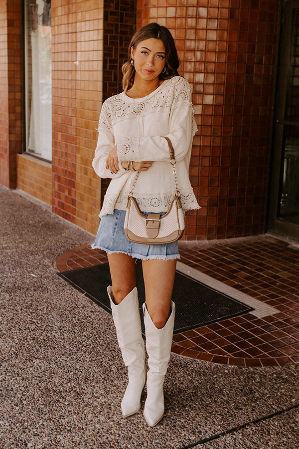 Boho Feeling Crochet Top Image - 2