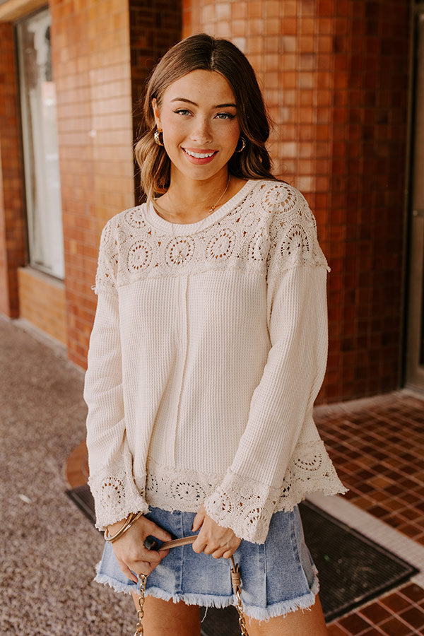 Boho Feeling Crochet Top
