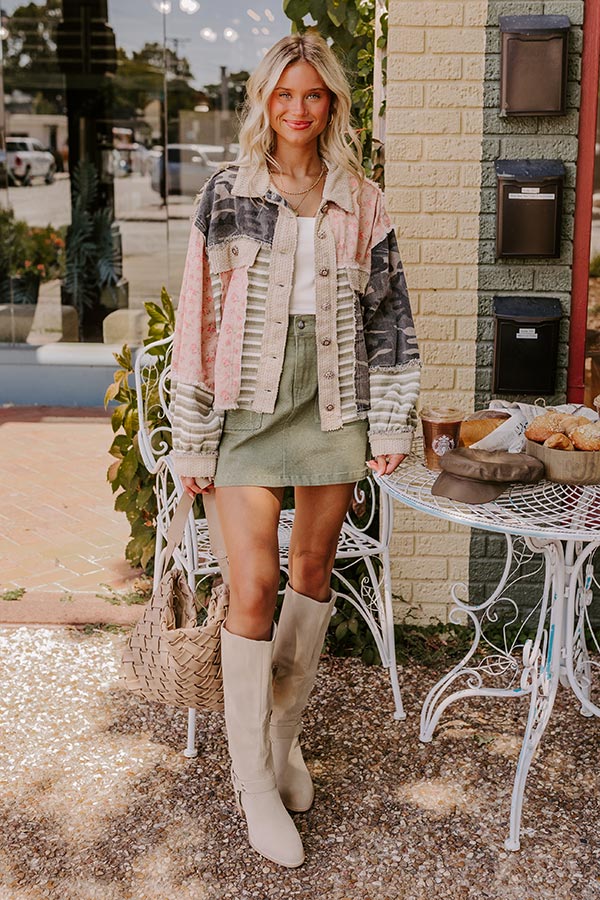 Urban Edge Color Block Jacket Image - 2
