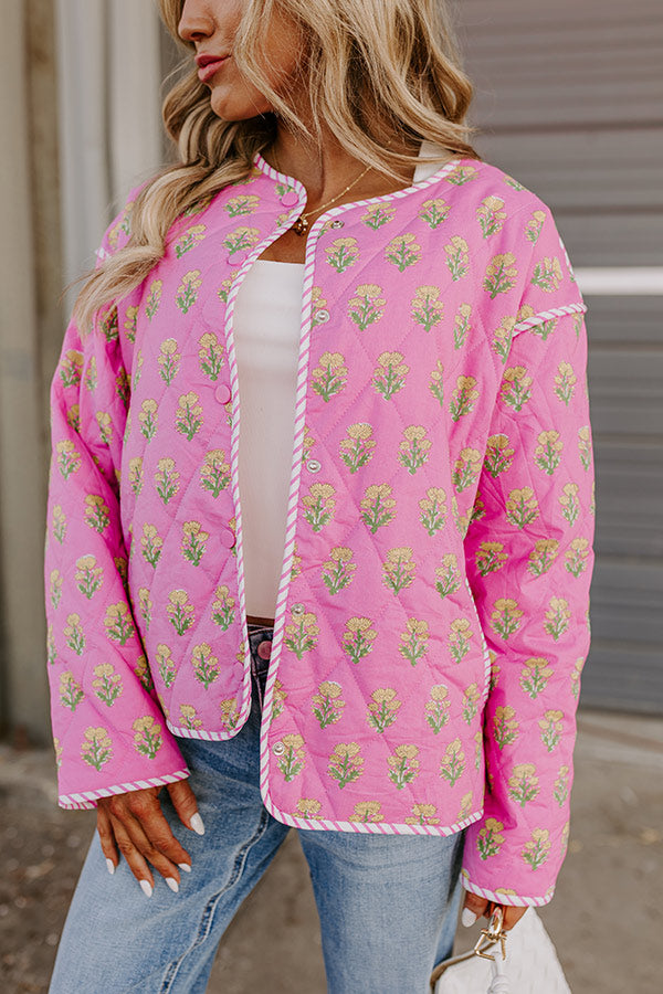 Floral Fields Quilted jacket Image - 2