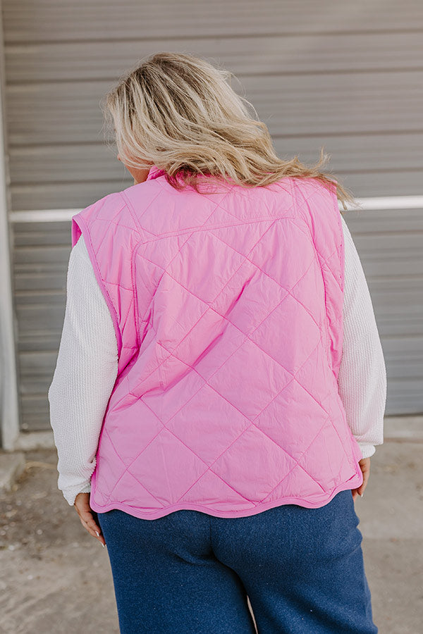 Aspen Plans Quilted Vest Curves Image - 5