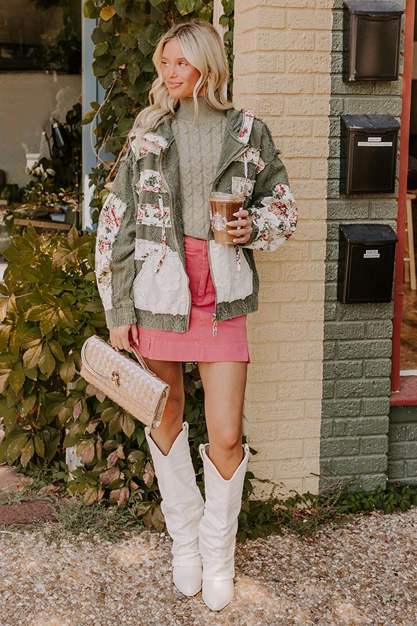 Misty Mornings Color Block Jacket Image - 2