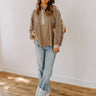 Small Town Cafe Waffle Knit Top Image - 1