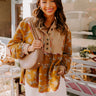 Heart Flutters Knit Sweater in Mustard Image - 1