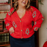 Oh Christmas Tree Knit Cardigan Curves Image - 1