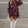 Napa Nights Floral Mini Dress Image - 1