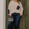 Coffee Aroma Knit Sweater Curves Image - 1