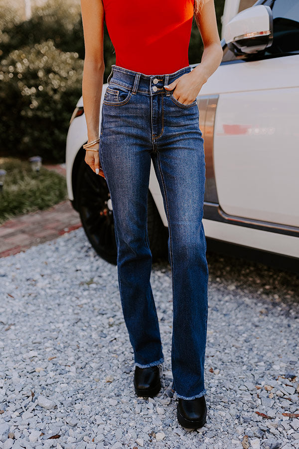 JUDY BLUE Ellison High Waist Bootcut Jean Image - 2
