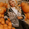 Falling For Autumn Quilted Sweater in Black Image - 1