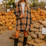 Peppermint Kisses Flannel Tunic Dress In Black Image - 1