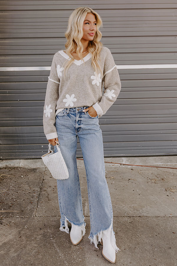 Skip To The Good Part Knit Sweater Image - 2