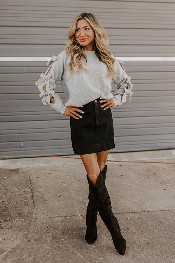 Plot Twist Knit Sweater Image - 2