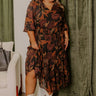 Autumn Encounters Floral Midi Curves Image - 1