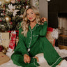 Early Morning Pajama Top in Green Image - 1