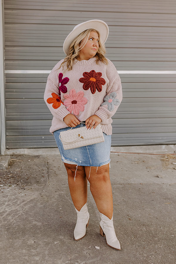 Wine Country Knit Sweater Curves Image - 1