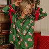 Nutcrackers March Satin Pajama Top Image - 1