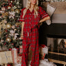 Pretty In Plaid Pajama Top Image - 1