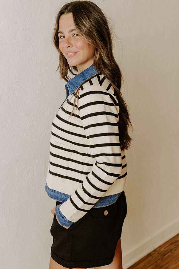 Chic Charms Lightweight Knit Jacket Image - 5