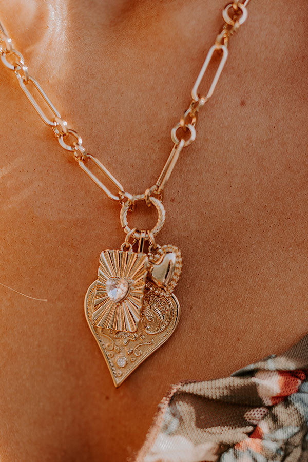 Loving Smile Charm Necklace Image - 2