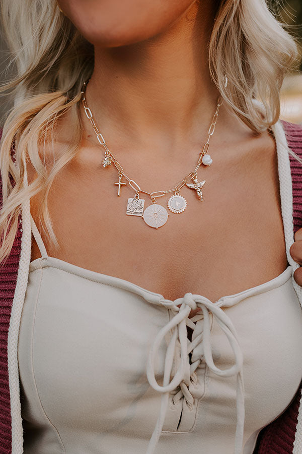 Loving Faith Charm Necklace Image - 1