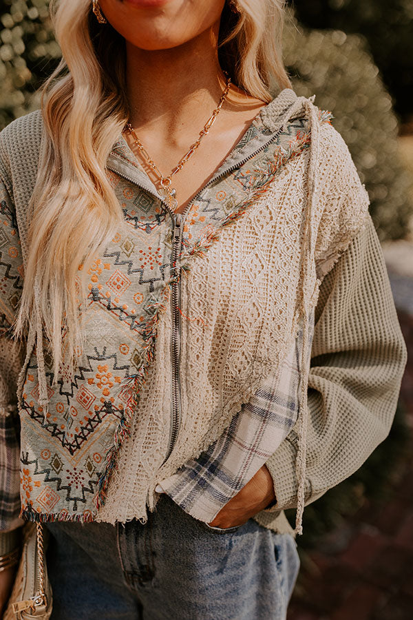 Tucson Sunsets Embroidered Sweater Image - 4