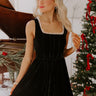 Pinot Noir Velvet Mini Dress Image - 1