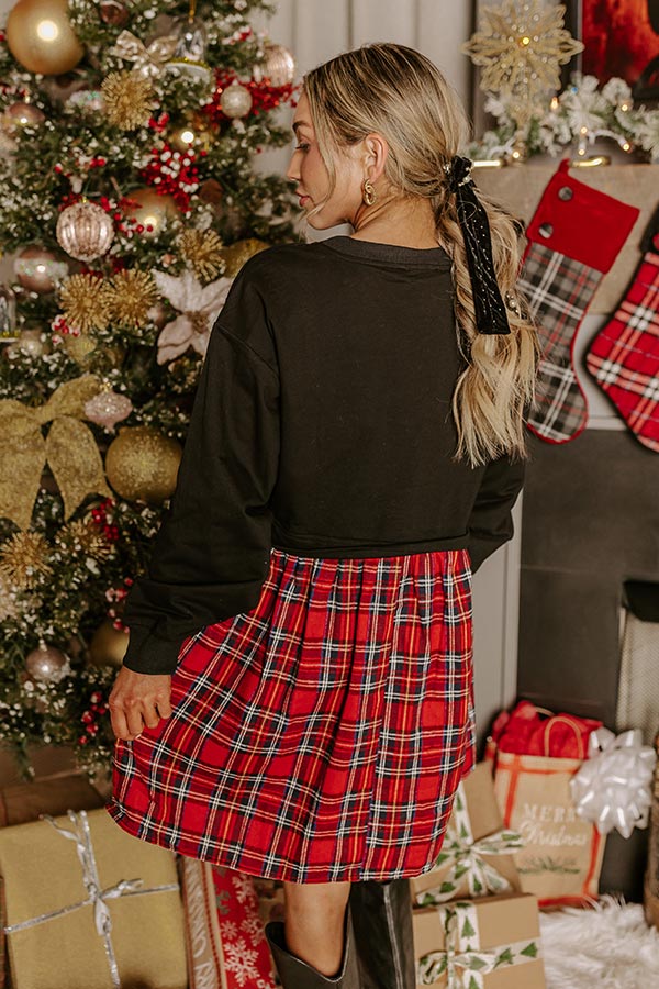 Plaid To Meet You Mini Dress Image - 5