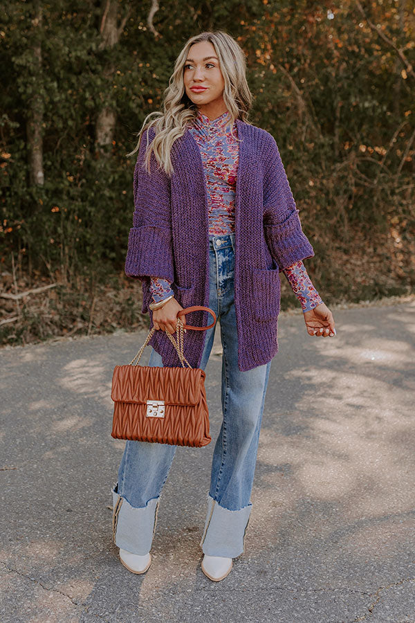Rustic Vineyard Knit Cardigan Image - 1