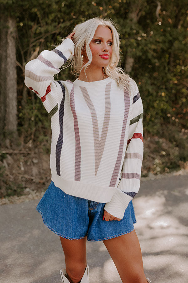 Park Avenue Cutie Stripe Sweater Image - 1