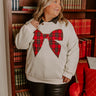 Wrapping Presents Embroidered Sweatshirt Curves Image - 1