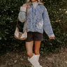 Woodland Walks Denim Quilted Jacket Image - 1