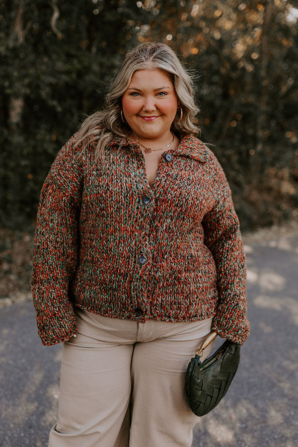 Cinnamon Spice Feels Knit Sweater Image - 3