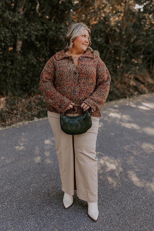 Cinnamon Spice Feels Knit Sweater Image - 4