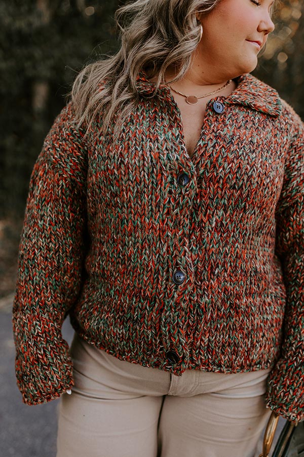 Cinnamon Spice Feels Knit Sweater Image - 2