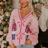 Holiday Parade Sequin Sweater in Pink Image - 1