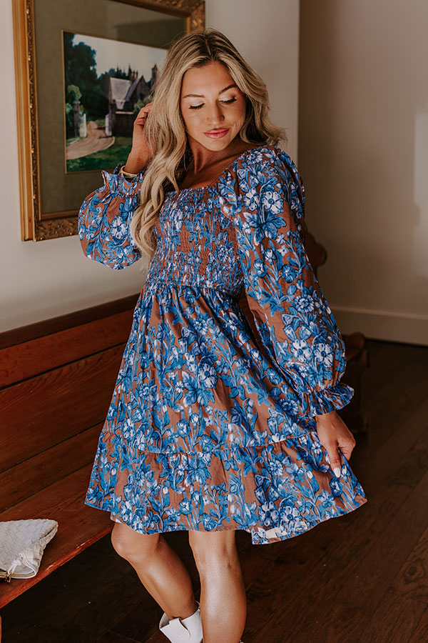 Small Town Charm Floral Mini Dress Image - 3