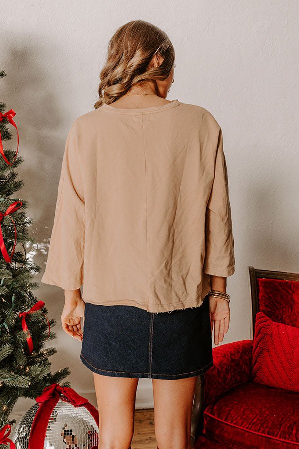 Joy Patch Vintage Tee Image - 5