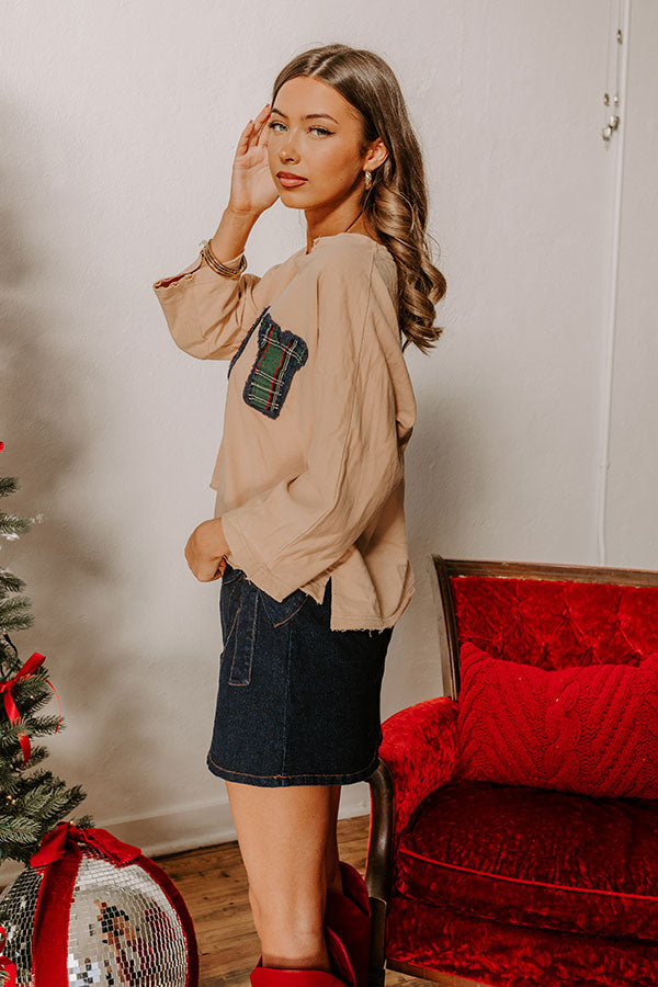 Joy Patch Vintage Tee Image - 4