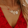 Eiffel Tower Sparkles Charm Necklace Image - 1