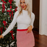 The Stella High Waist Houndstooth Mini Skirt Image - 1