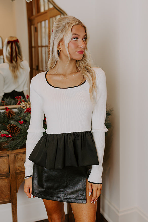 Swift And Chic Sweater Top Image - 5