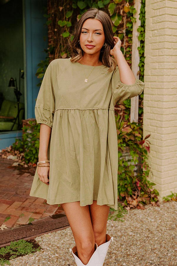 Casual Moment Babdyoll Mini Dress Image - 2
