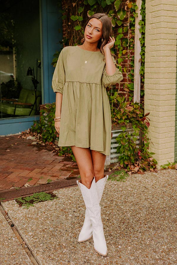 Casual Moment Babdyoll Mini Dress Image - 1