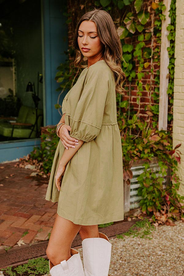 Casual Moment Babdyoll Mini Dress Image - 3