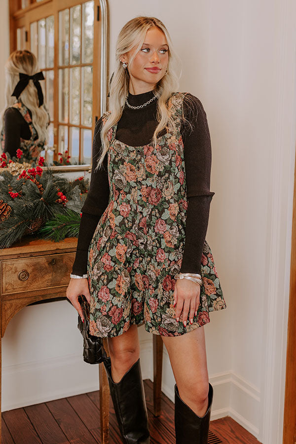 Block Party Cutie Floral Romper Image - 3