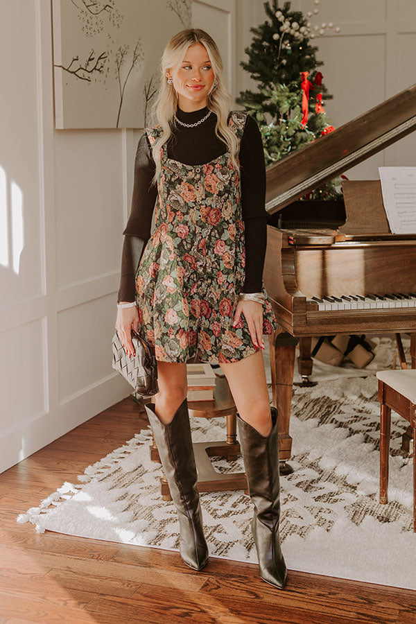 Block Party Cutie Floral Romper Image - 1