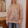 Shine On Knit Sequin Sweater Image - 1