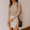 Fireside Cuddles Sweater in Warm Taupe Image - 1