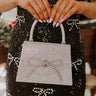 Glitzy Gala Rhinestone Purse in Silver Image - 1
