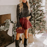 At The After Party Sequin Top in Black Image - 1